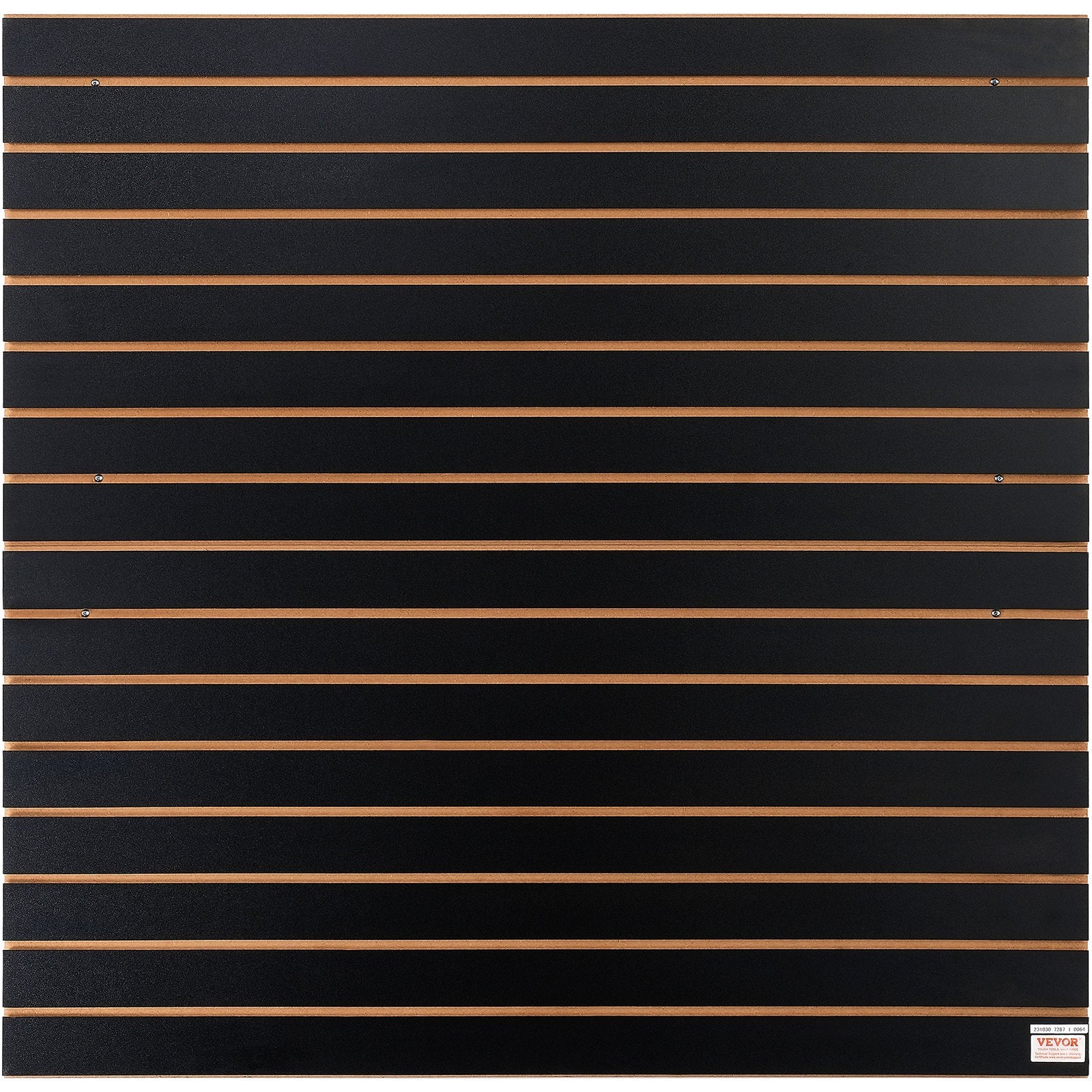 Slatwall Panels, 4 Ft X 2 Ft Black Garage Wall Panels , Heavy Duty Garage Wall Organizer Panels Display For Retail Store, Garage Wall, And Craft Storage Organization