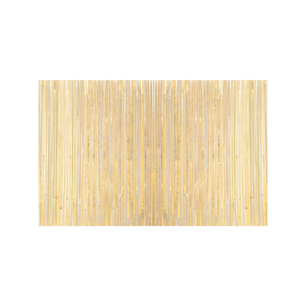 Natural Bamboo Slat Screening Privacy Bamboo Slat Fence 6 Ft H X 13 Ft L