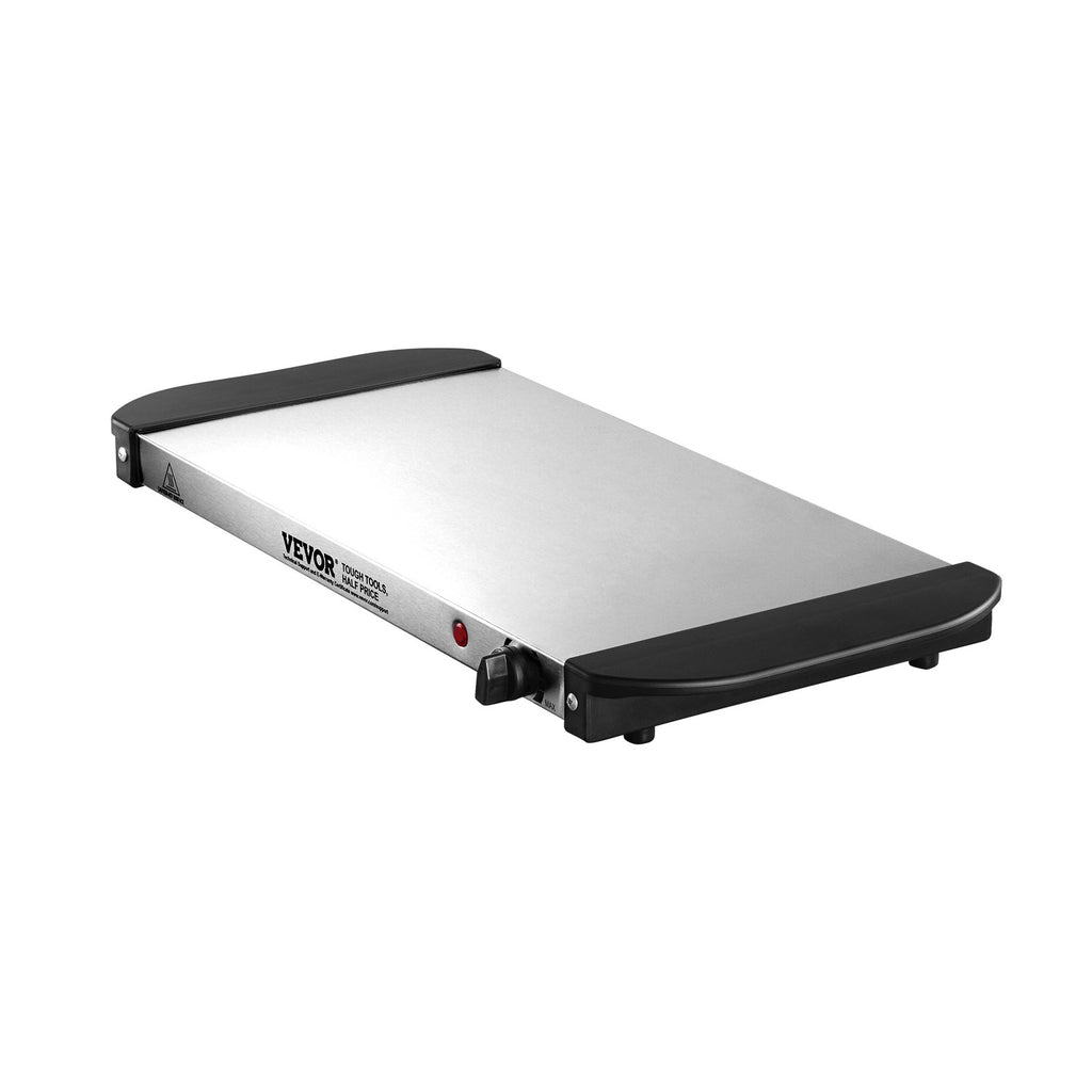 Electric Warming Tray Buffet Food Warming W Temp Control Stainless Steel