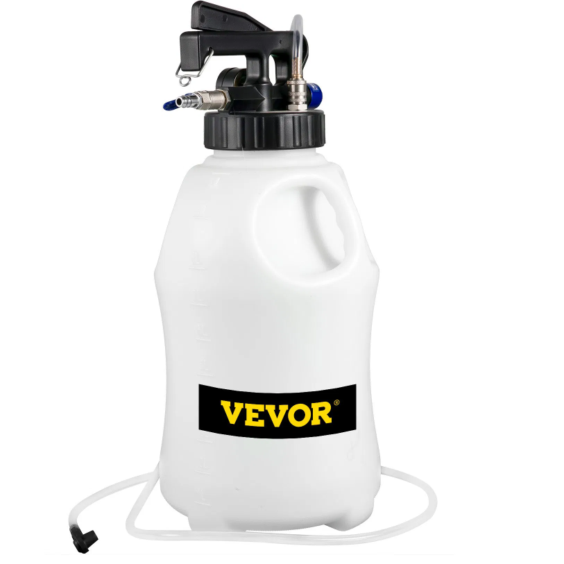 Transmission Fluid Pump 2 Way Manual ATF Refill System Dispenser, Oil And Liquid Extractor 10 Liter Large Capacity
