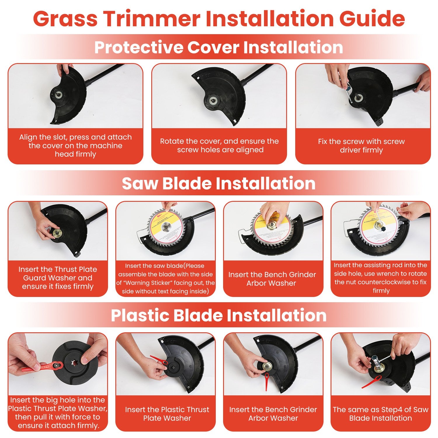 1Set 3-in-1 Cordless Electric Pole Saw Mini Chainsaw Grass Trimmer Kit With Adjustable Length 2Pcs 21V 1500mAh Batteries 4in 6in Chains Saw Blade 5Pcs Plastic Blades Fedex Shipping
