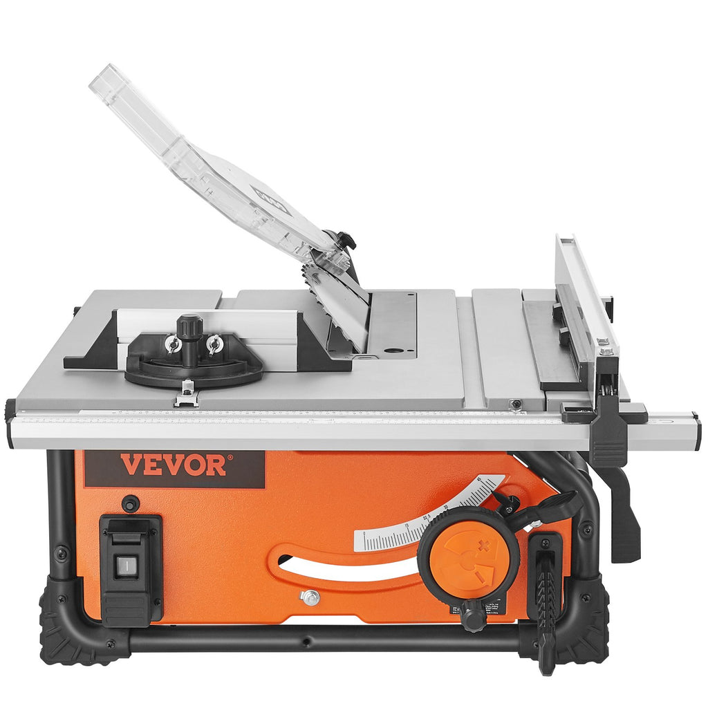 Table Saw Electric Cutting Machine 4500RPM 25-in Rip Capacity Woodwork