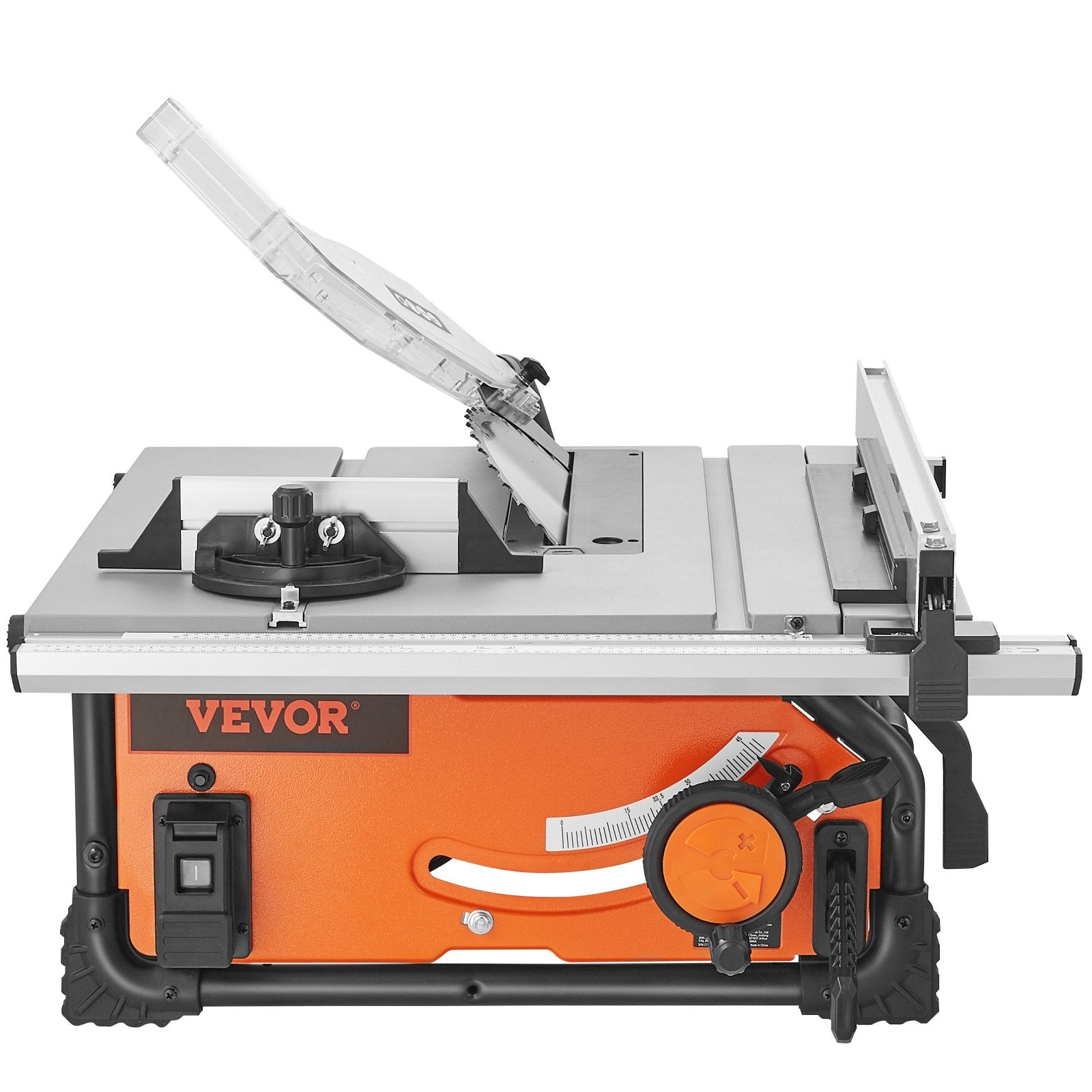 Table Saw Electric Cutting Machine 4500RPM 25-in Rip Capacity Woodwork