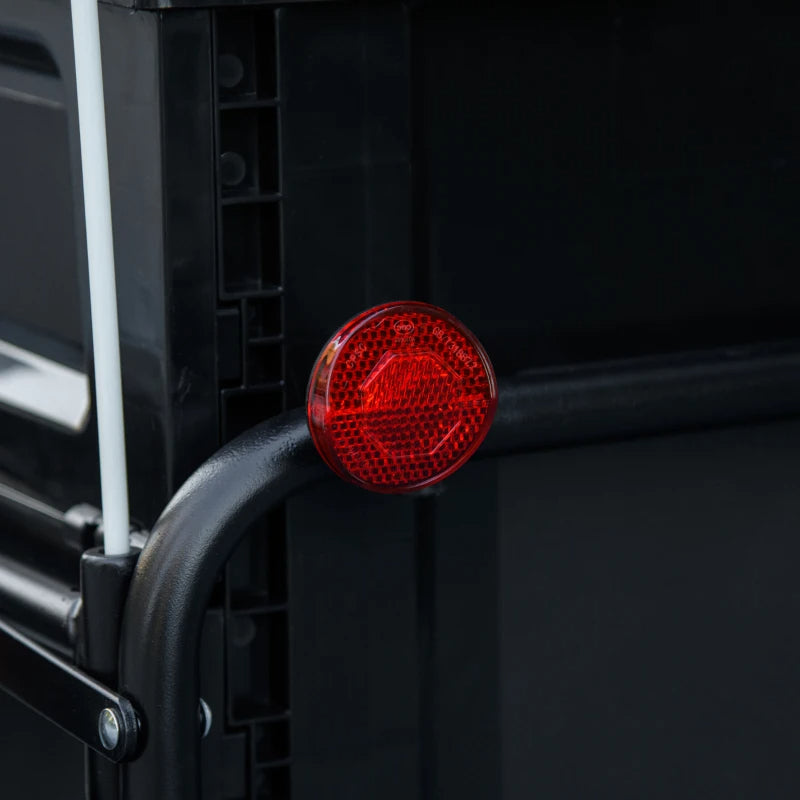 Trailer For Bike, Bicycle Cargo Trailer With Removable Storage Box, No Bottom