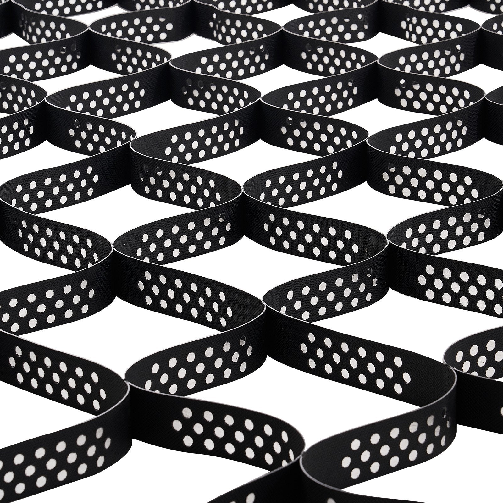 Ground Grid 2-Inch Depth Geocell Grid 32.81x9.84 FT / 10000x3000 Mm For Gravel