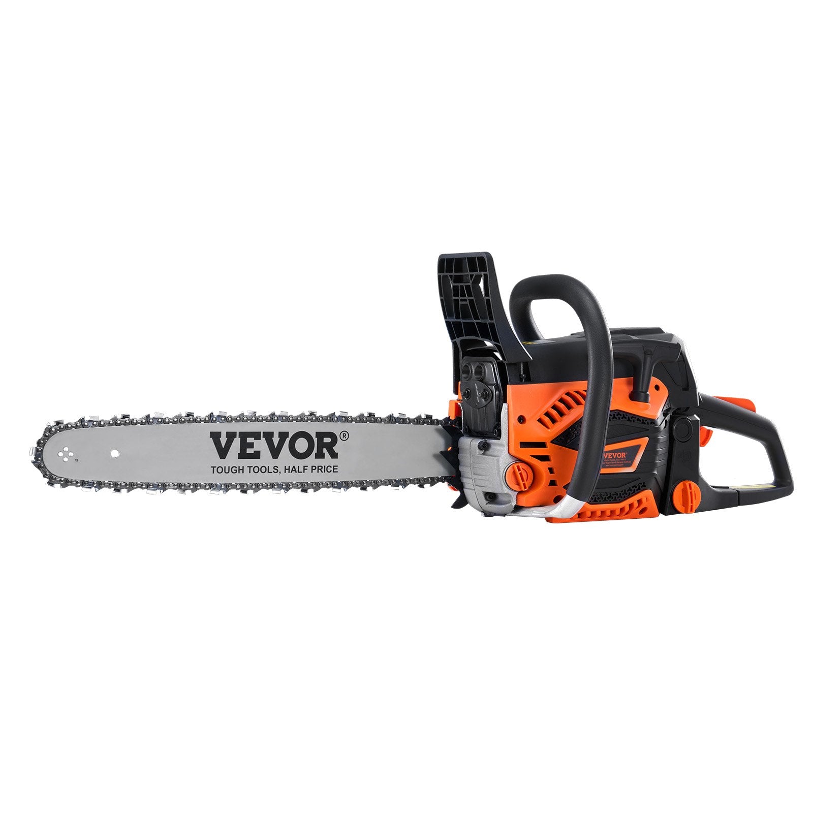 Gas Chainsaw, 52CC 18" 2.55HP, Gasoline Powered Chain Saw, Handheld Cordless Petrol Chainsaws For Tree Wood Branch Cutting, Tree Trimming, Land Clearing, Farm Garden Ranch Forest Cutting Use