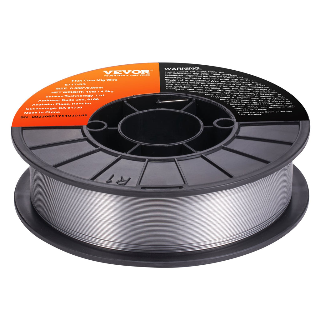 Flux Core MIG Welding Wire E71T-GS 10LB Gasless Mild Steel MIG Wire