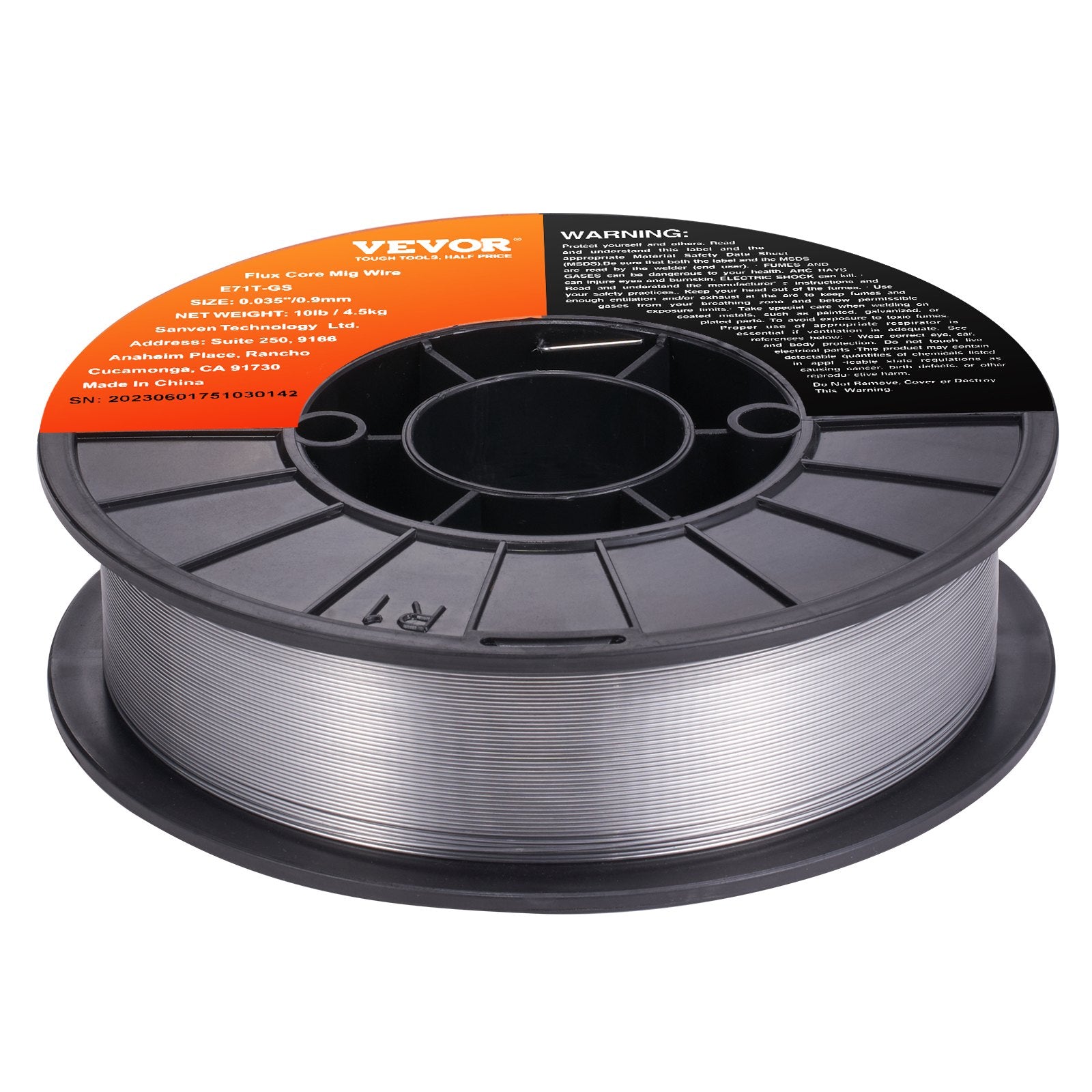 Flux Core MIG Welding Wire E71T-GS 10LB Gasless Mild Steel MIG Wire
