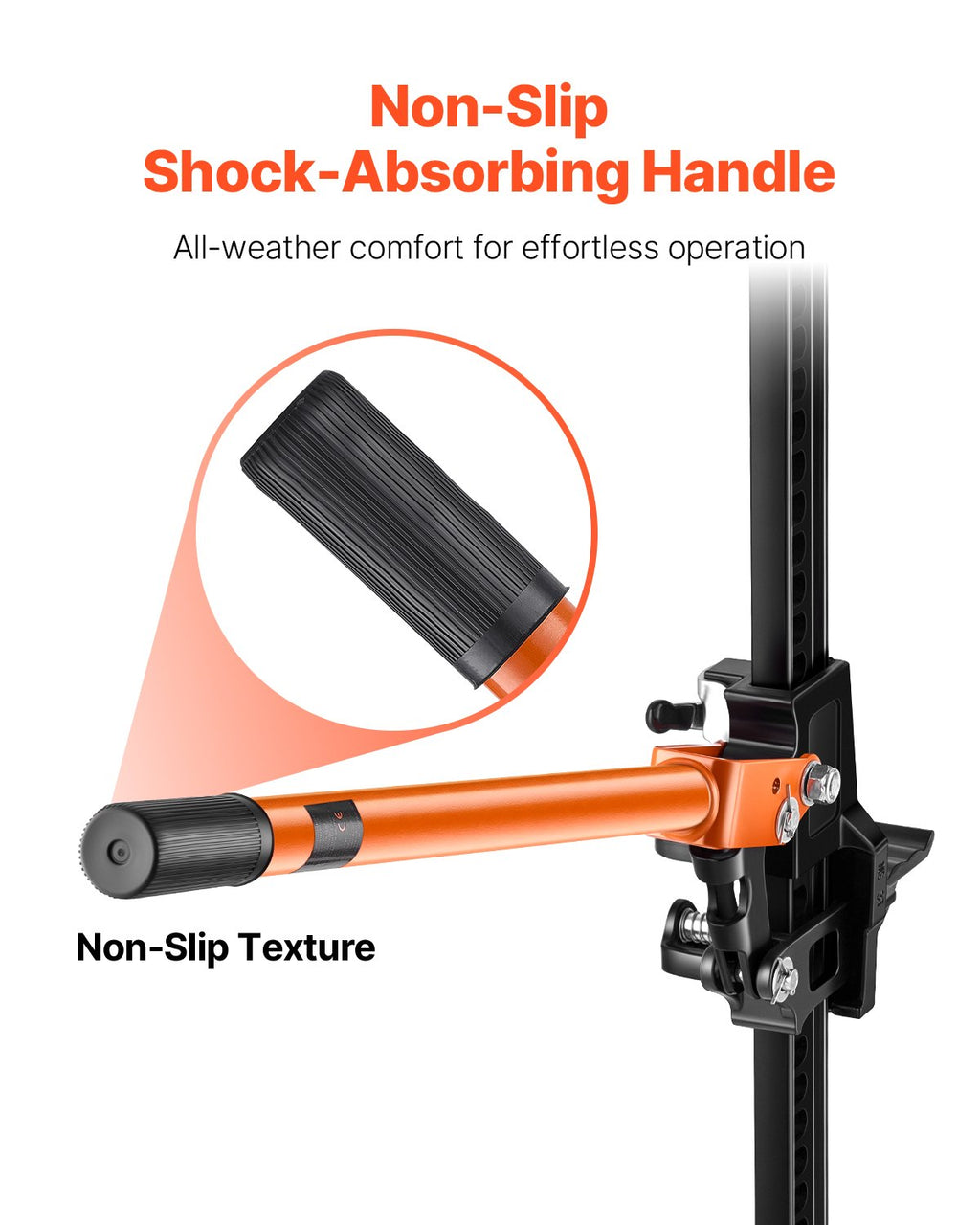 Farm Jack, 42" Utility High Lift Farm Jack, 3.18 Ton (7,000 Lbs) Capacity Ratcheting Off Road Utility Jacks, Heavy-Duty Lift Jacks With 5.12"-36.6" Lifting Range For Tractor, Truck, SUV