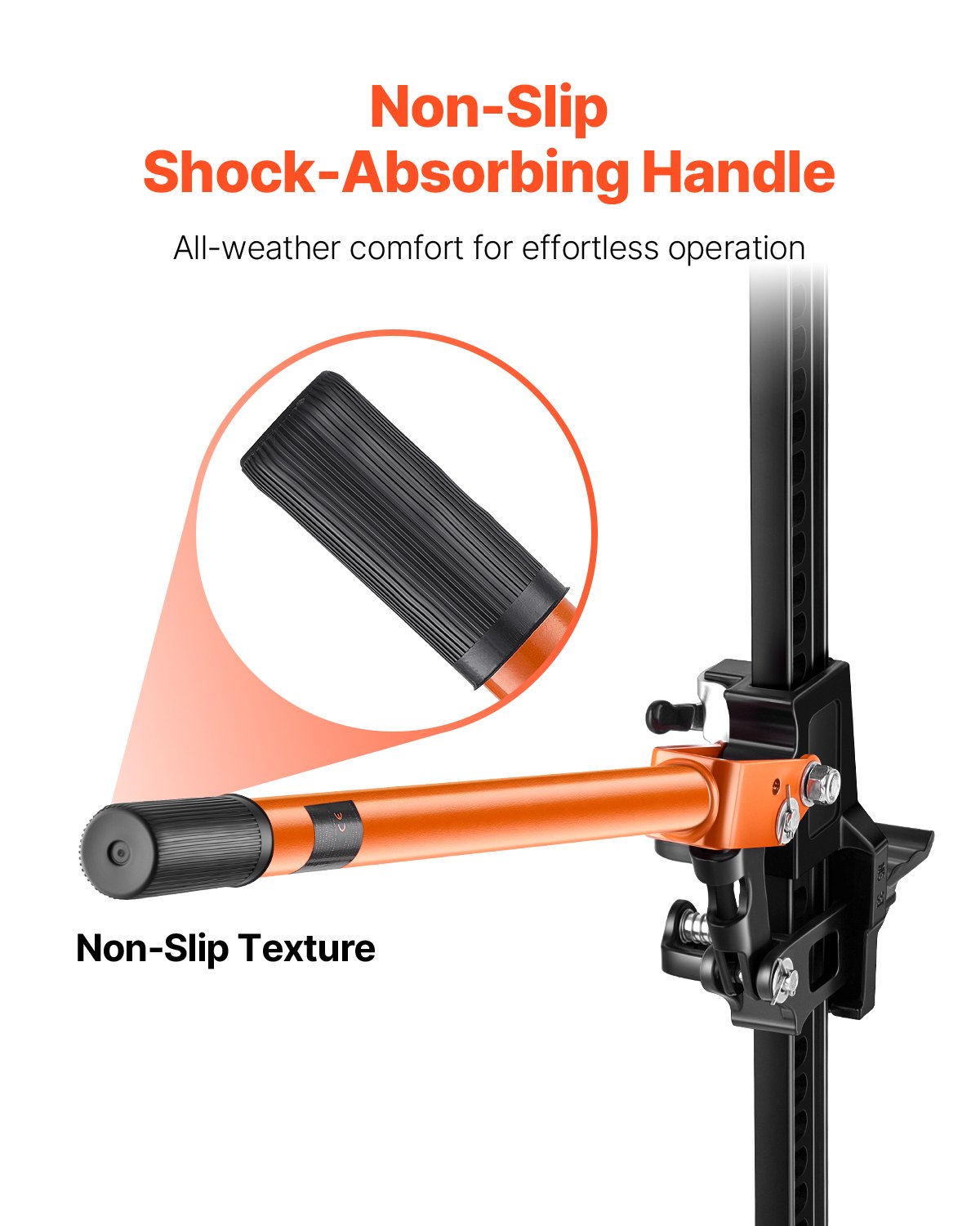 Farm Jack, 42" Utility High Lift Farm Jack, 3.18 Ton (7,000 Lbs) Capacity Ratcheting Off Road Utility Jacks, Heavy-Duty Lift Jacks With 5.12"-36.6" Lifting Range For Tractor, Truck, SUV