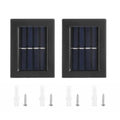 Outdoor Solar Deck Lights Path Garden Patio Pathway Stairs Step Fence Lamp 2pcs