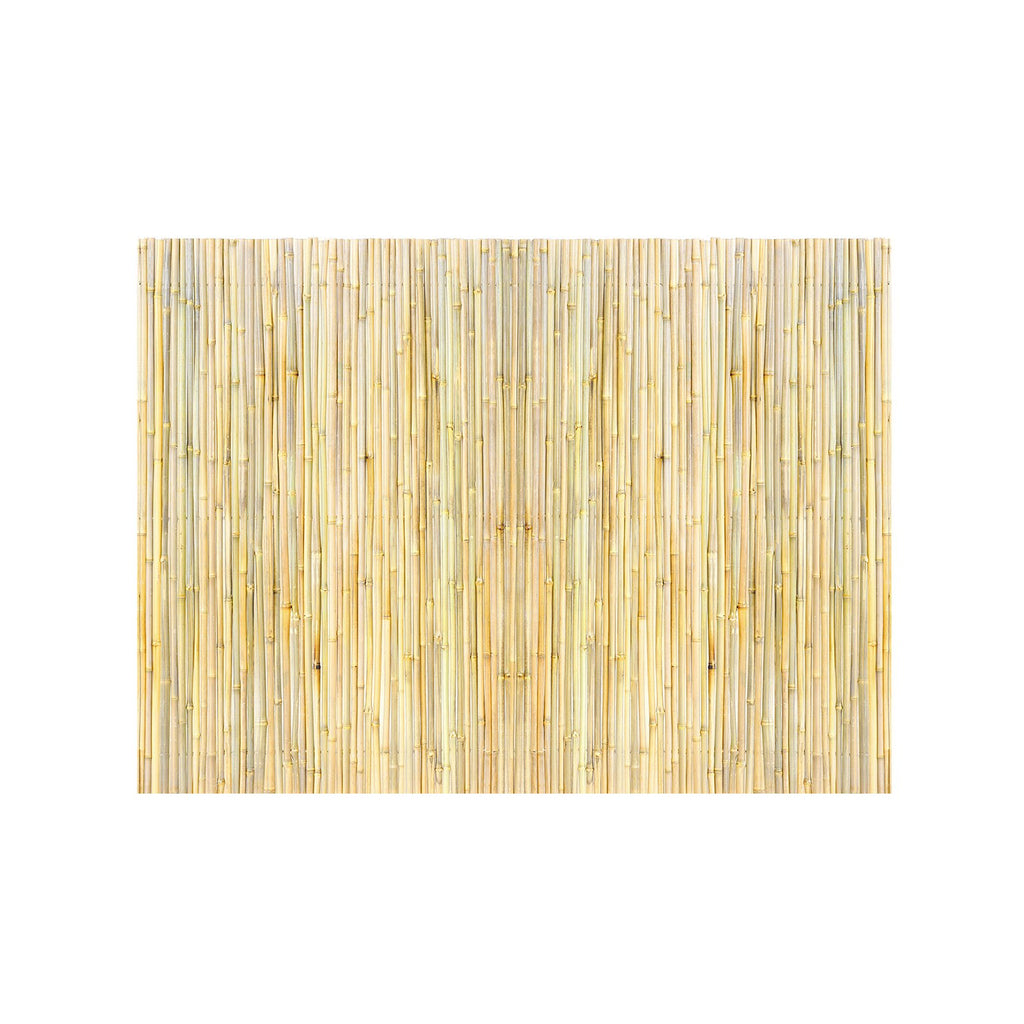 Natural Rolled Bamboo Fence Bamboo Panel 4 Ft H X 6 Ft L X 0.75 In D.