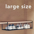 Swiss Quality Adjustable Expandable Shoe Rack, Stackable Iron Shoe Rack, Space Saving Hanging Rack For Home Shoe Storage, Bottom Basket