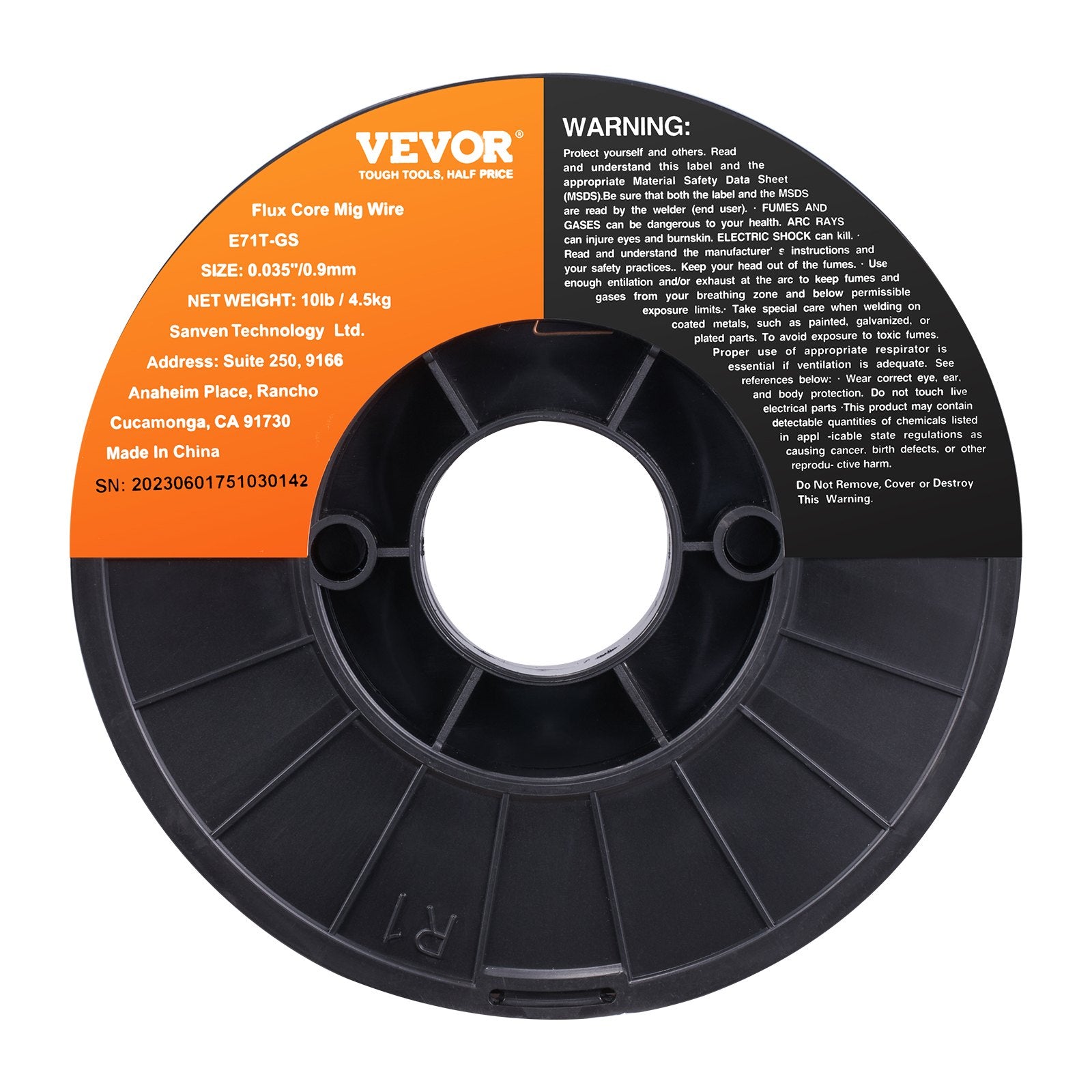 Flux Core MIG Welding Wire E71T-GS 10LB Gasless Mild Steel MIG Wire