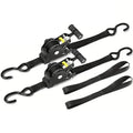 2-piece 1"x10" Automatic Stretching Tensioner. Automatically Fasten The Cargo Binding Ratchet. -1500 Pounds Of Breaking Strength