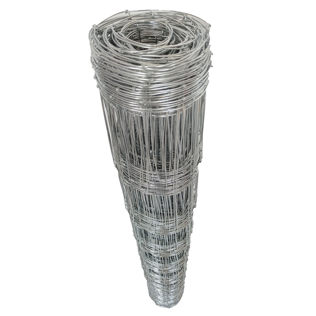 Farm Fence 5ft X 164ft 14Gauge Heavy Zinc Coating Cattle Fence,Galvanized Field Wire Fencing Deer Fence,Goat Fence,Hog Wire Fencing For Yard Livestock & Animals Protection