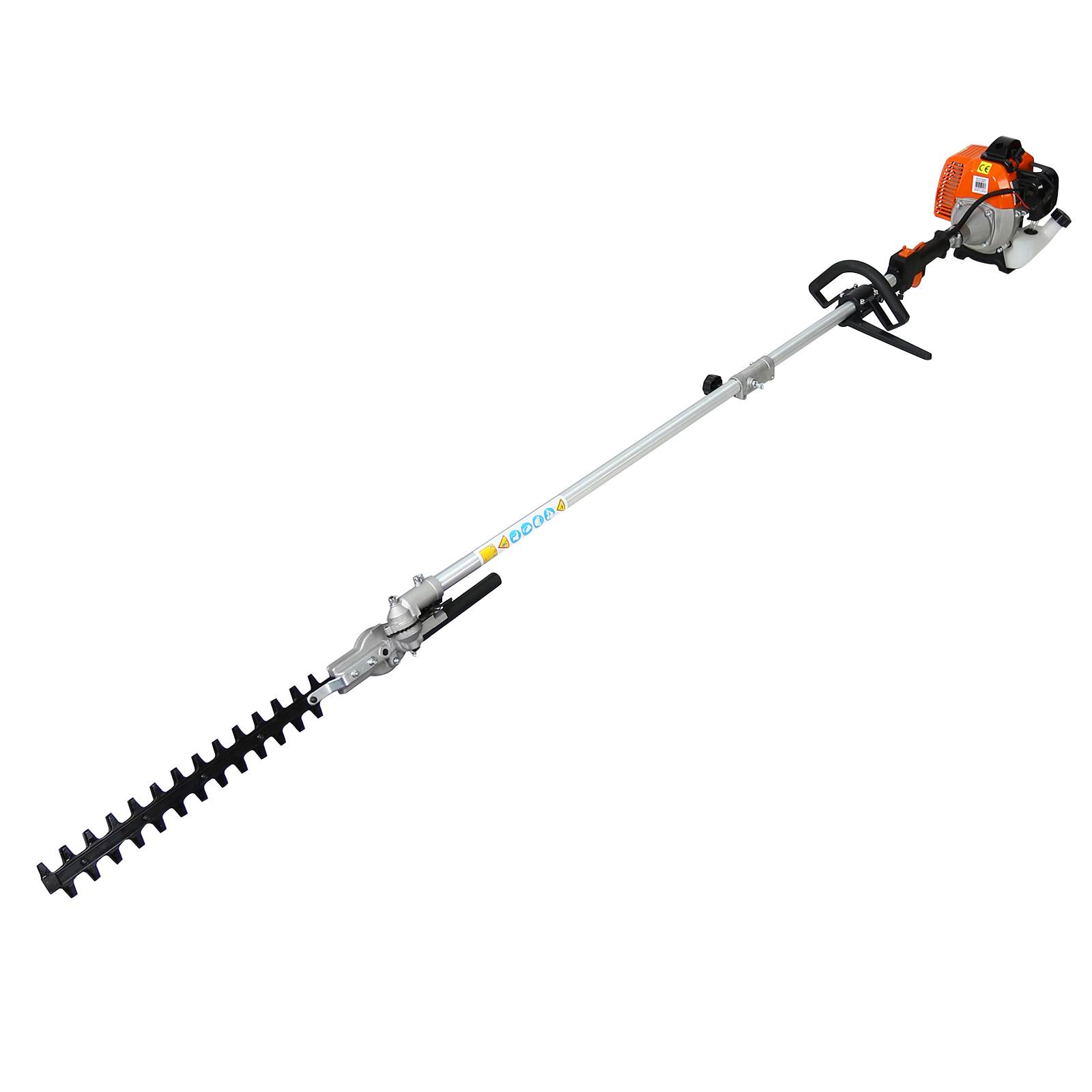 4 In 1 Multi-Functional Trimming Tool Garden Tool System With Gas Pole Saw Trimmer