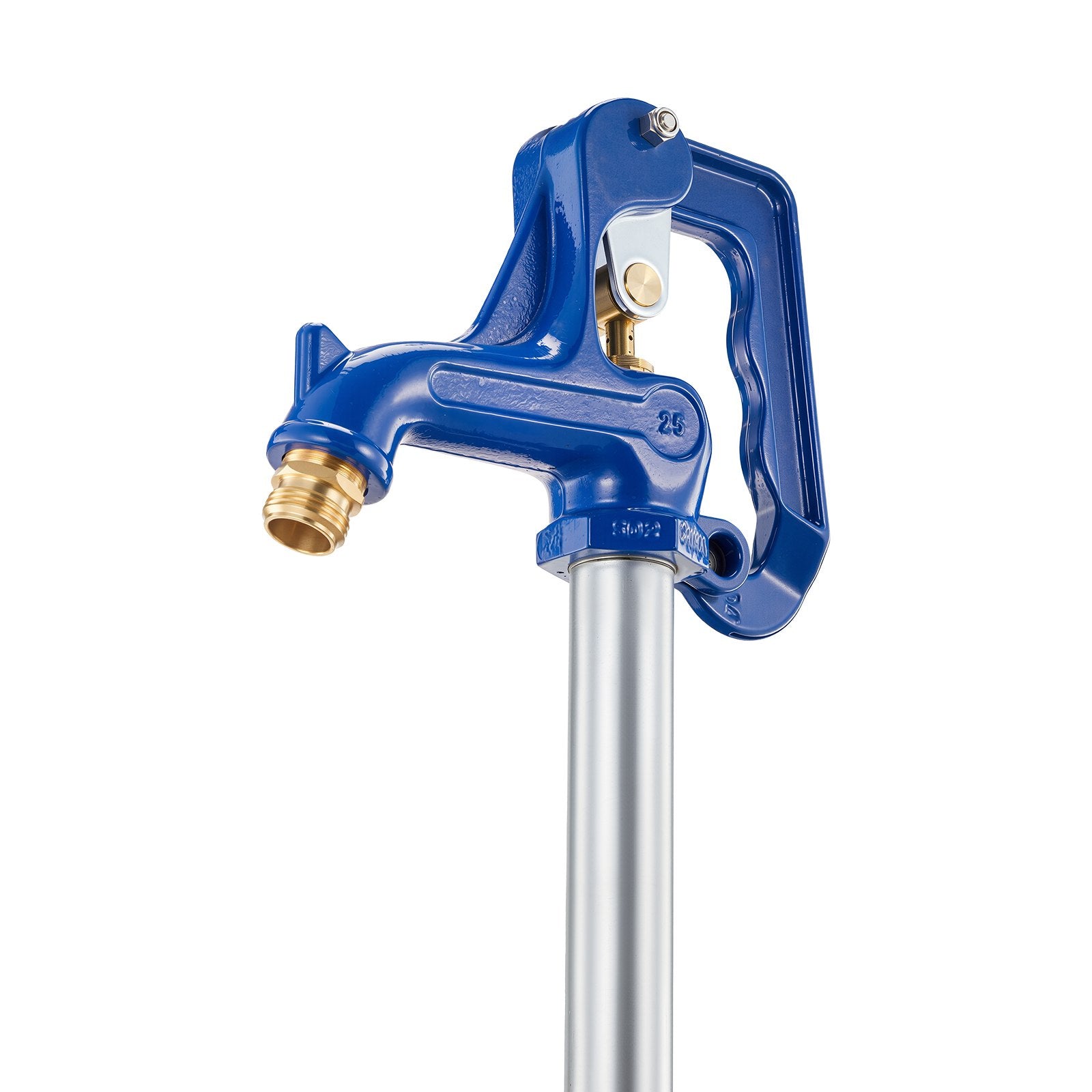 Frost Proof Yard Hydrant, 3.22FT Freeze-Proof Outdoor Faucet With 12" Bury Depth, 3/4" NPT Pipe Connection & 3/4" NH Hose Coupling, No Lead Freezeless Hydrant For Yard Garden Farm Irrigation