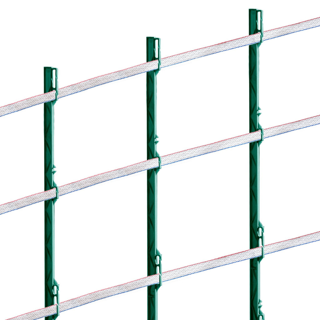 1640Ft 500M Electric Fence Tape Fencing Polytape Horse Cattle Livestock