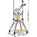 Commercial Chopper Commercial Vegetable Chopper With 4 Blades Fruits Dicer