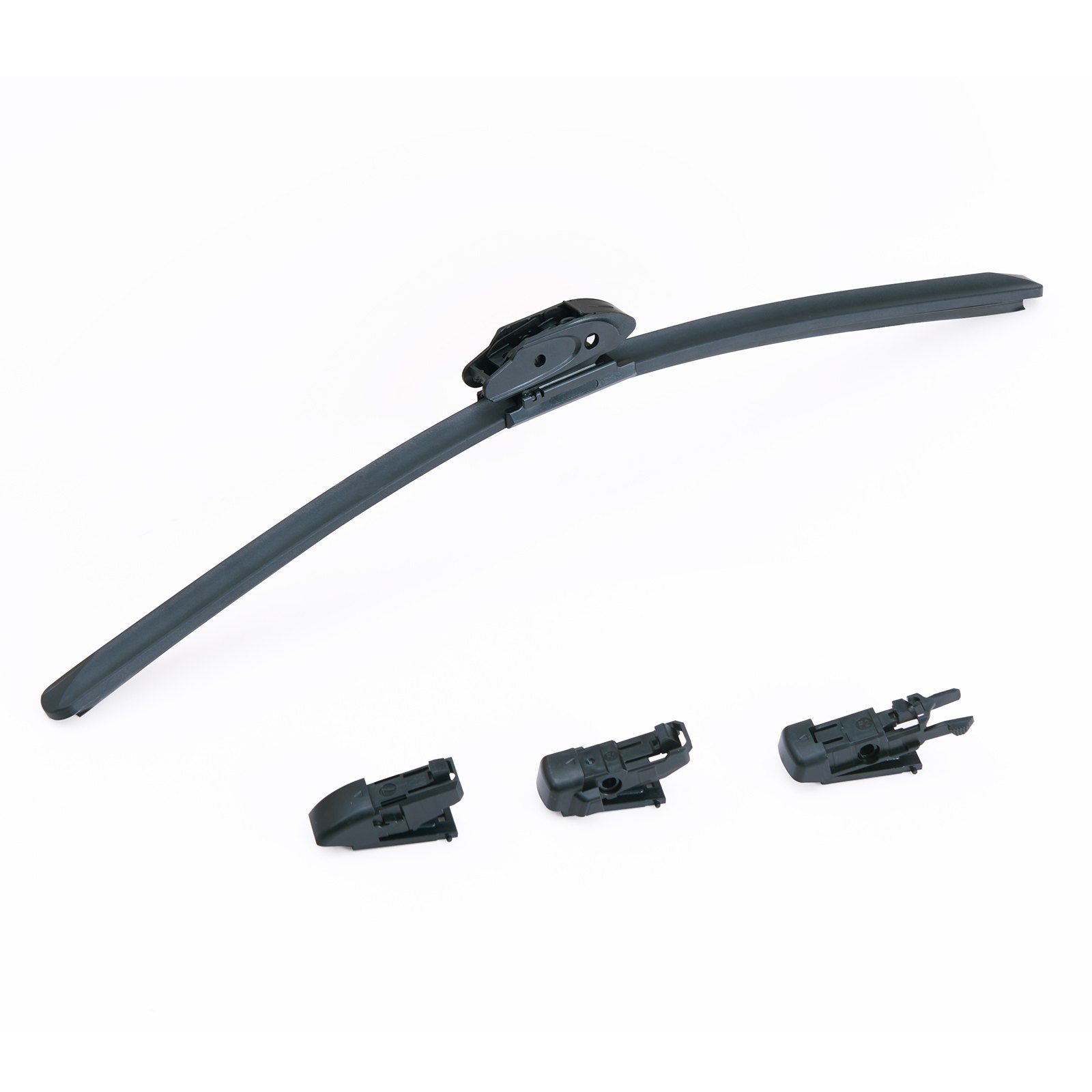 24 Rubber Wiper Blades, 61 Cm Universal Replacement Wind Shield Wiper