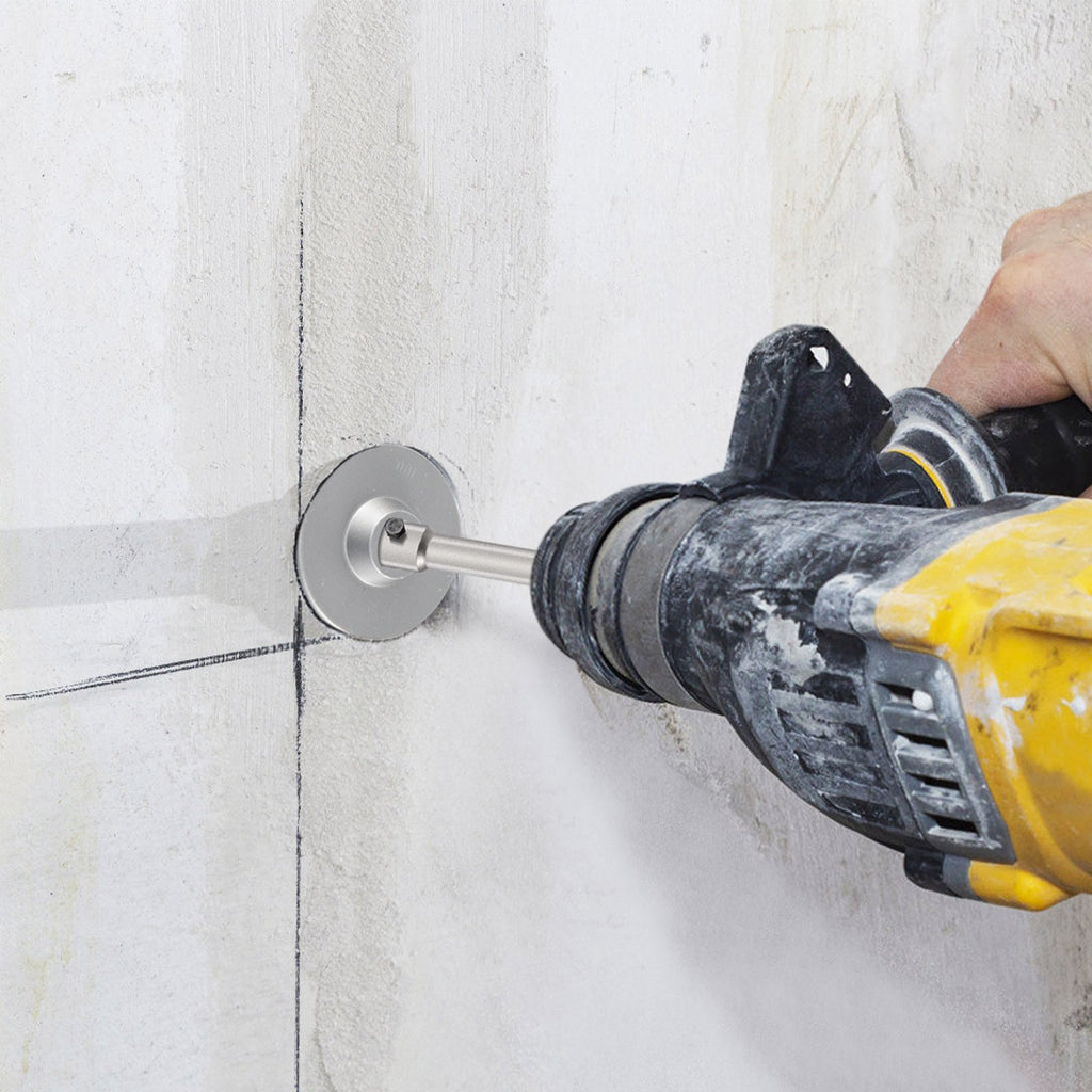 Concrete Hole Saw Kit, 1-2/11', 1-3/5', 2-9/16', 3-5/32', 3-15/16' Drill Bit Set SDS Plus & SDS MAX Shank Wall Hole Cutter W/a 4-1/3' Connecting Rod For Concrete, Cement, Stone Wall, Masonry