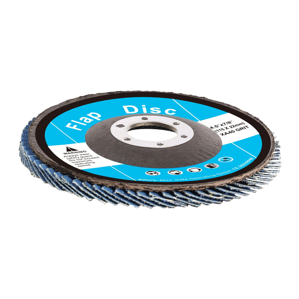 Flap Discs Sanding Disc For Angle Grinder 40 Grit 10 Packs