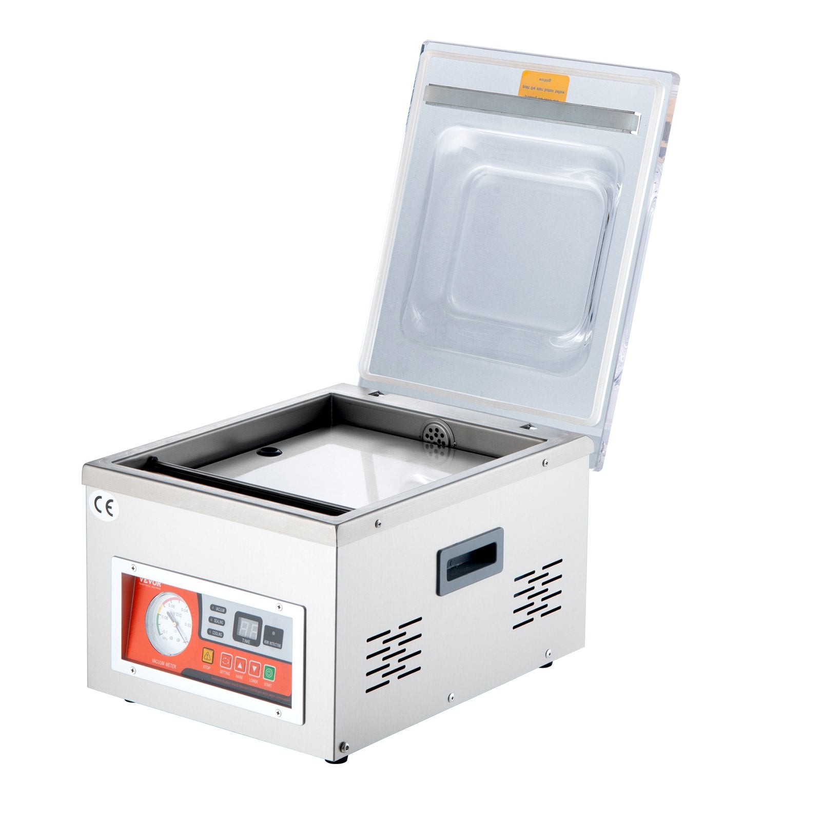 Chamber Vacuum Sealer, DZ-260A  Excellent Sealing Effect With Automatic Control, 110V Kitchen Packaging Machine For Meats, Fruit Saver, Home, Commercial Using