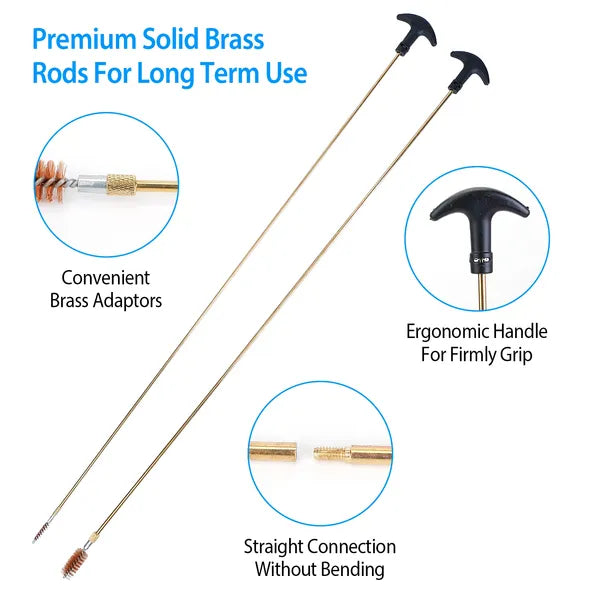 Universal Gun Cleaning Kit Gun Cleaning Brushes Mops Muff Guard