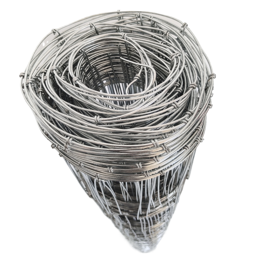 Farm Fence 4ft X 164ft 14Gauge Heavy Zinc Coating Cattle Fence,Galvanized Field Wire Fencing Deer Fence,Goat Fence,Hog Wire Fencing For Yard Livestock & Animals Protection