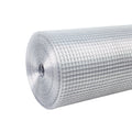 Wire Mesh Fence Roll 60inx50ft, 1-2inchx1-2inch 19GA Galvanized Steel Poultry Netting, Vinyl Coating Metal Wire Hardware Cloth Fence For Garden Yard Animals Plants Protection, Farm Fencing,Silver