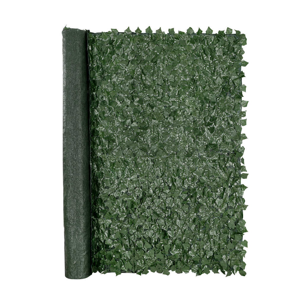 Ivy Privacy Fence, 96 X 72 In Artificial Green Wall Screen, Greenery Ivy Fence With Mesh Cloth Backing And Strengthened Joint, Faux Hedges Vine Leaf Decoration For Outdoor Garden, Yard, Balcony
