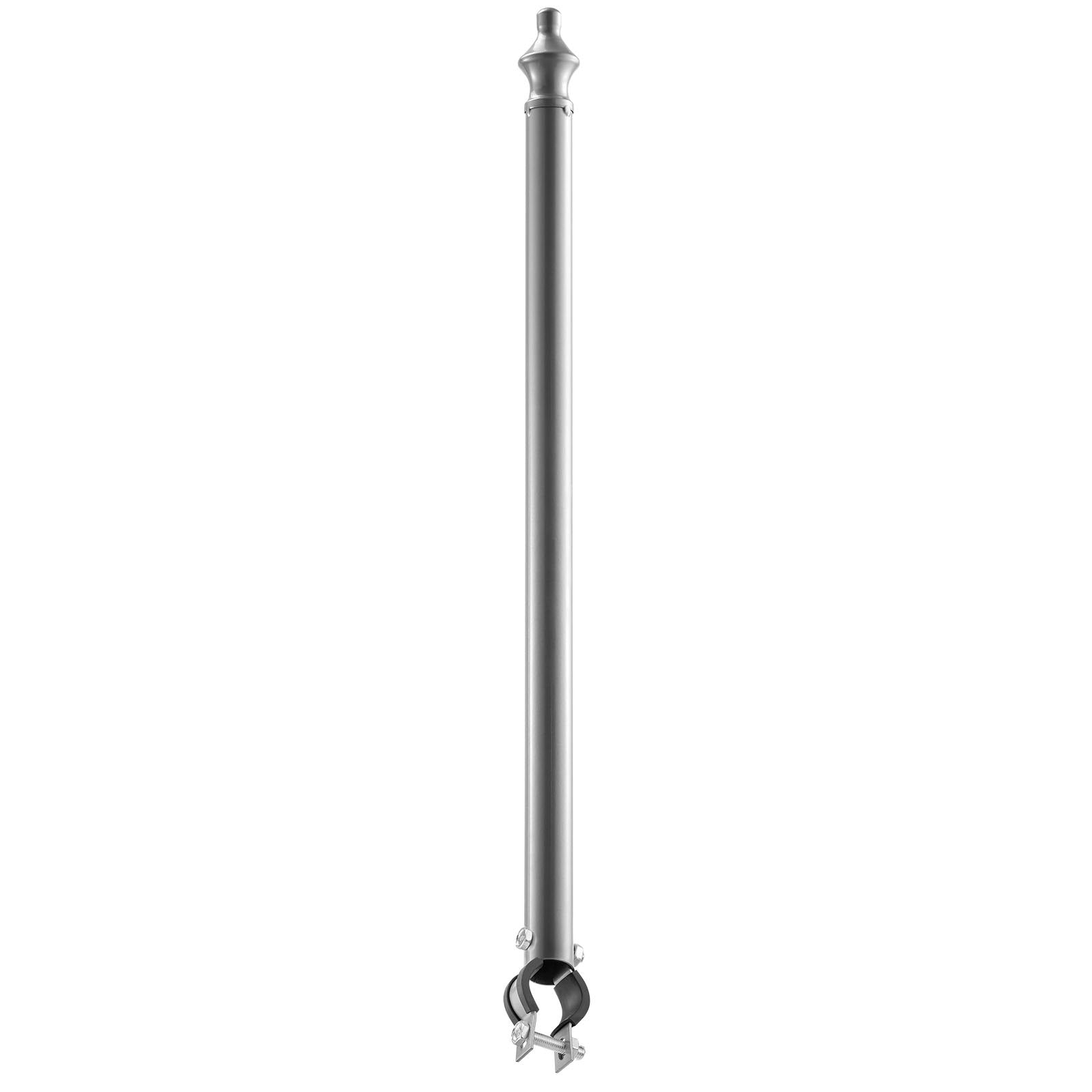 18Pack 27.4 In Galvanized Steel Chain Link Fence Extender For 1.3'-1.5' Top Rail