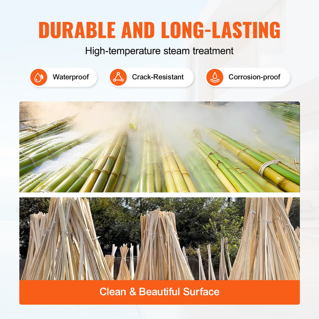 Natural Bamboo Slat Screening Privacy Bamboo Slat Fence 6 Ft H X 16 Ft L