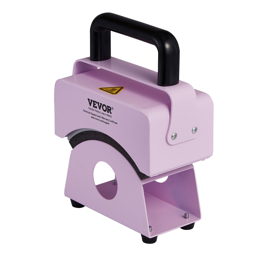 Hat Press Machine Mini Hat Heat Press For Caps 5.9x3.15 Inch Plate Purple