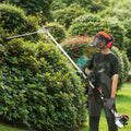 52CC 6-in-1 Multi-Functional Trimming Tools, Gas Hedge Trimmer, Weed Eater, String Trimmer, Brush Cutter, Edger, Pole Saw Chainsaw Pruner With Extension Pole