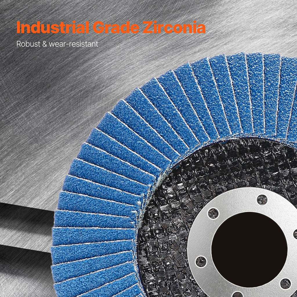 Flap Discs Sanding Disc For Angle Grinder 40 Grit 10 Packs