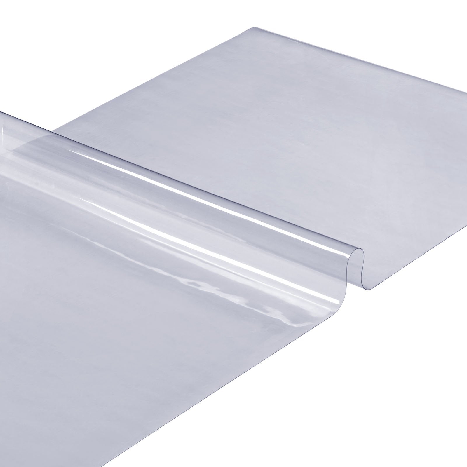 Clear Table Cover Protector, Table Cover, 1.5 Mm Thick PVC Plastic Tablecloth, Waterproof Desktop Protector For Writing Desk, Coffee Table, Dining Room Table