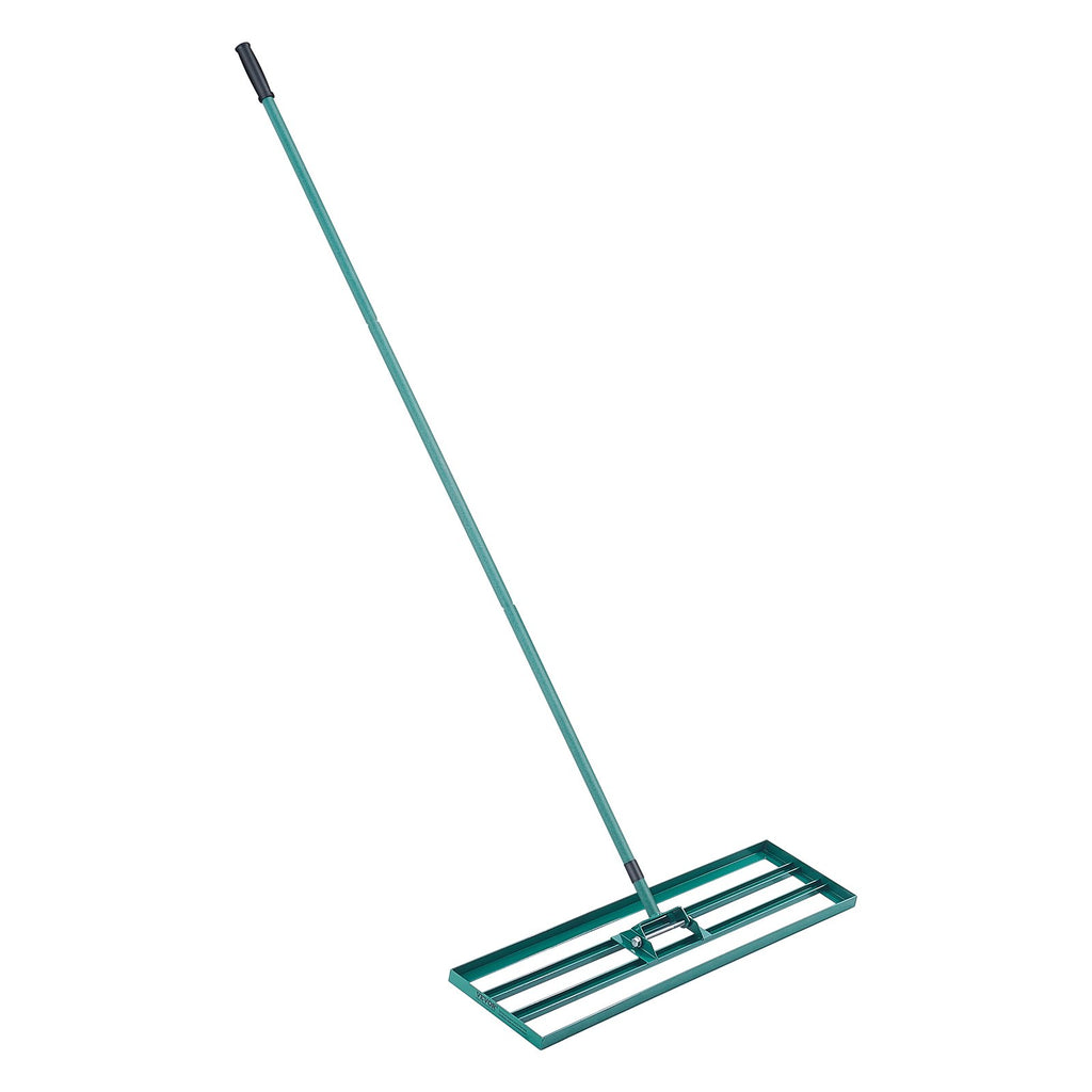 Lawn Leveling Rake, Level Lawn Tool, Heavy-duty Lawn Leveler With Steel Extended Handle, Yard Leveling Rake Suit For Garden, Golf Lawn, Farm