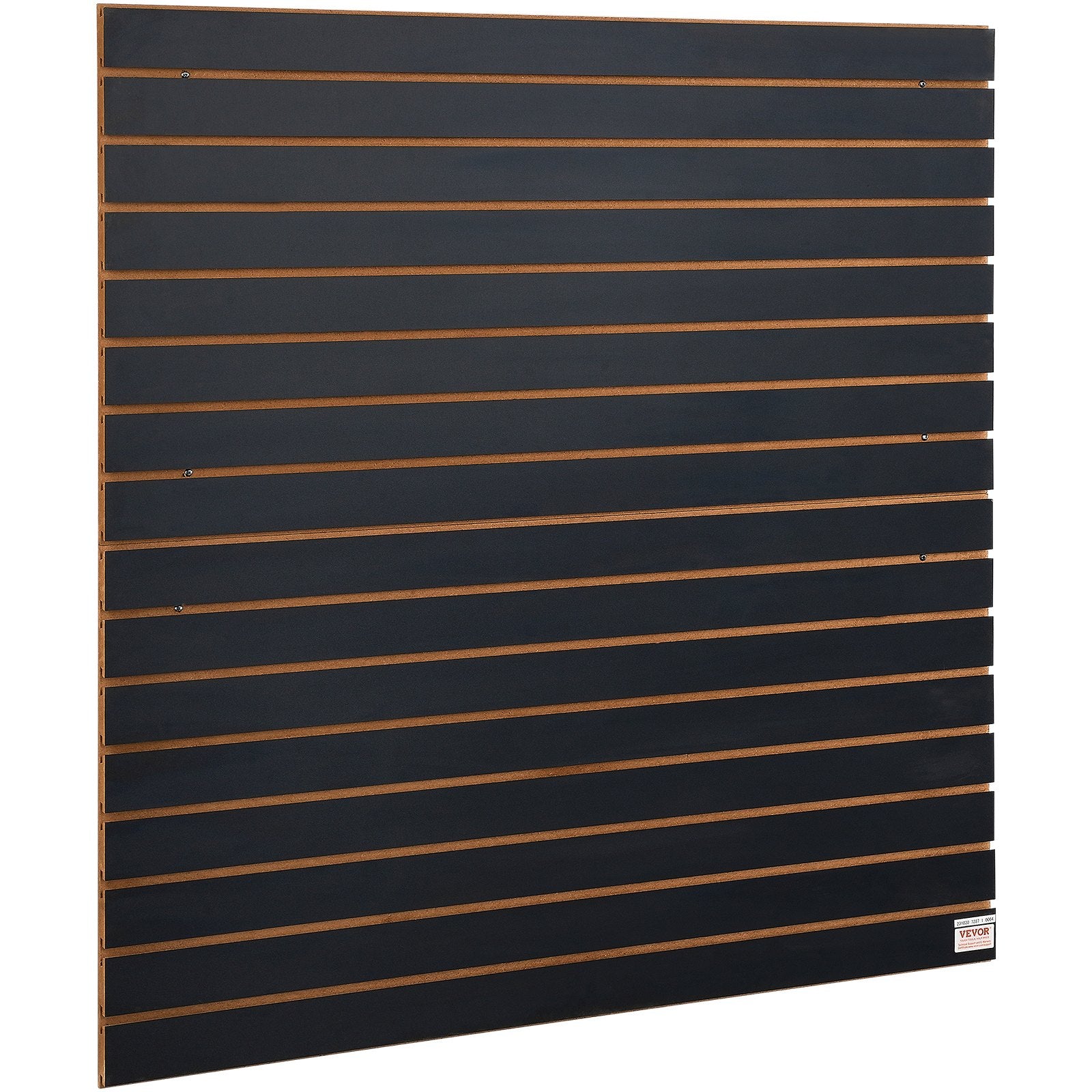Slatwall Panels, 4 Ft X 2 Ft Black Garage Wall Panels , Heavy Duty Garage Wall Organizer Panels Display For Retail Store, Garage Wall, And Craft Storage Organization