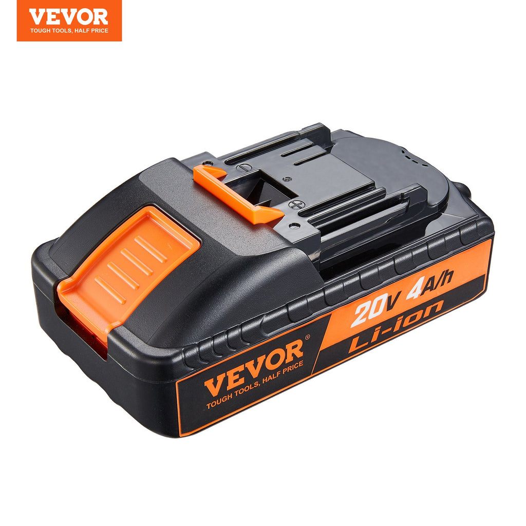 20V 4.0Ah Lithium-Ion Battery - High-Capacity Replacement Battery Pack For Power Tools Batteries, Compatible With 20V Cordless Power Tools