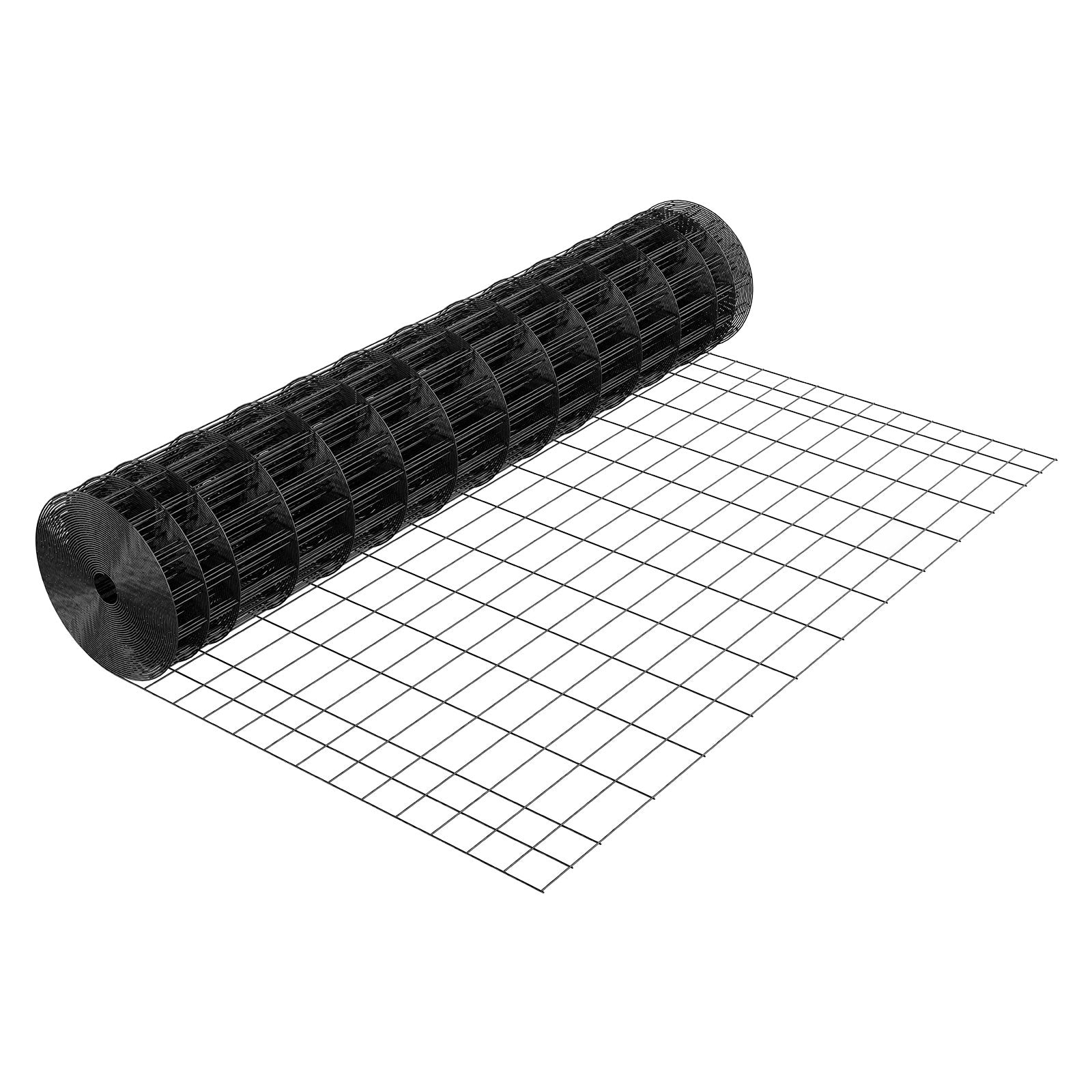 Farm Fence,  48 In X 50 Ft, 2 X 4 In Mesh 14 Gauge Galvanized Steel Wire Fencing For Cattle, Hog & Sheep , Heavy Duty Vinyl Coated Livestock Fence For Animal Enclosures, Cage Wire, Garden Fences